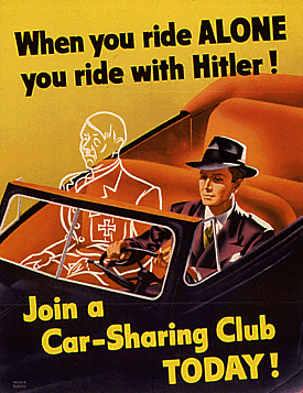 When you ride alone you ride with Hitler!